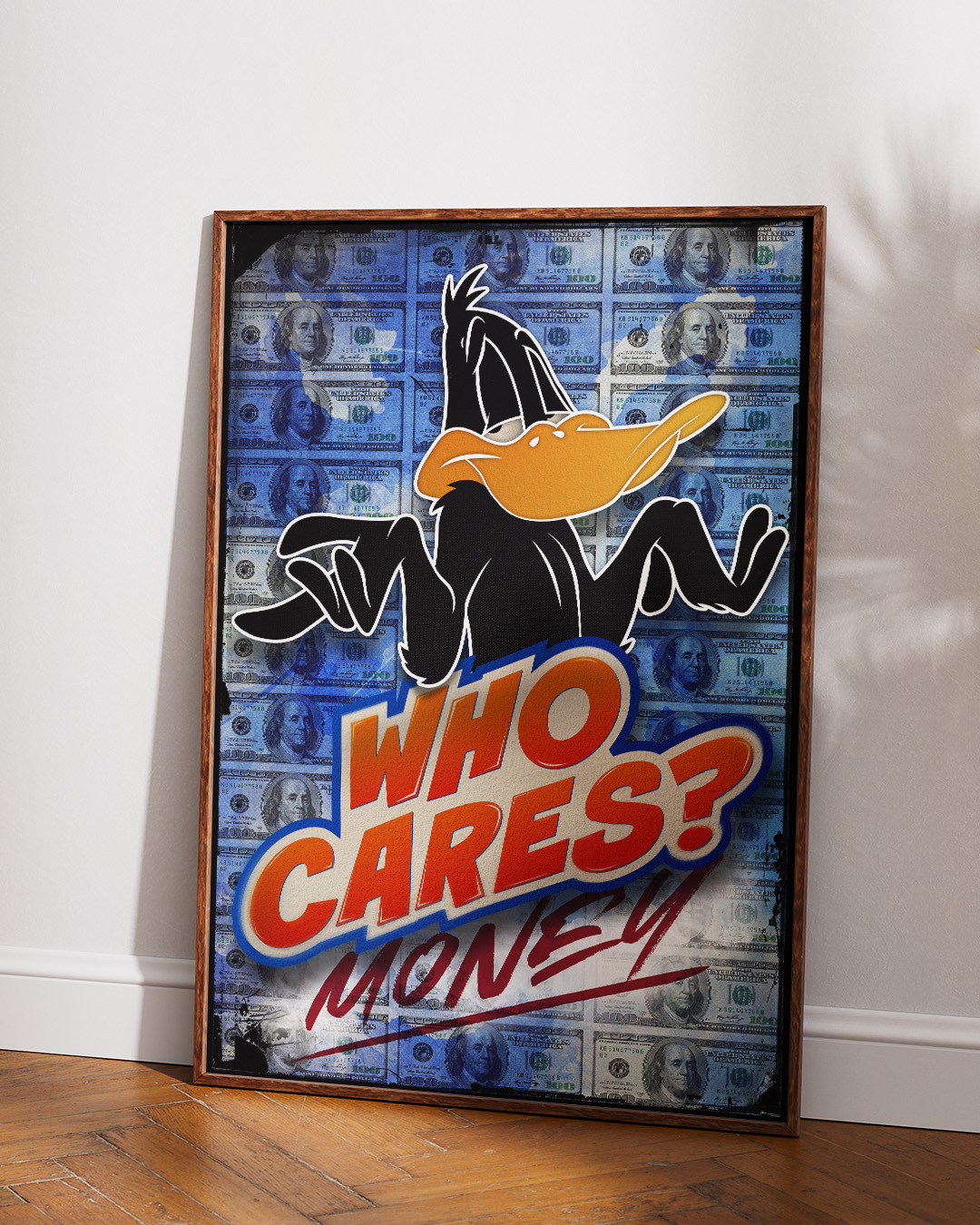 nys-0058-who-cares-money-daffy-duck-kapak